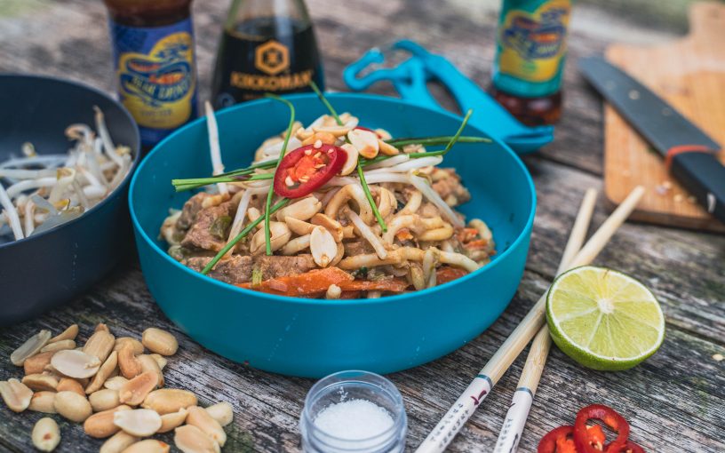 Delicious camp kitchen Pad Thai recipe