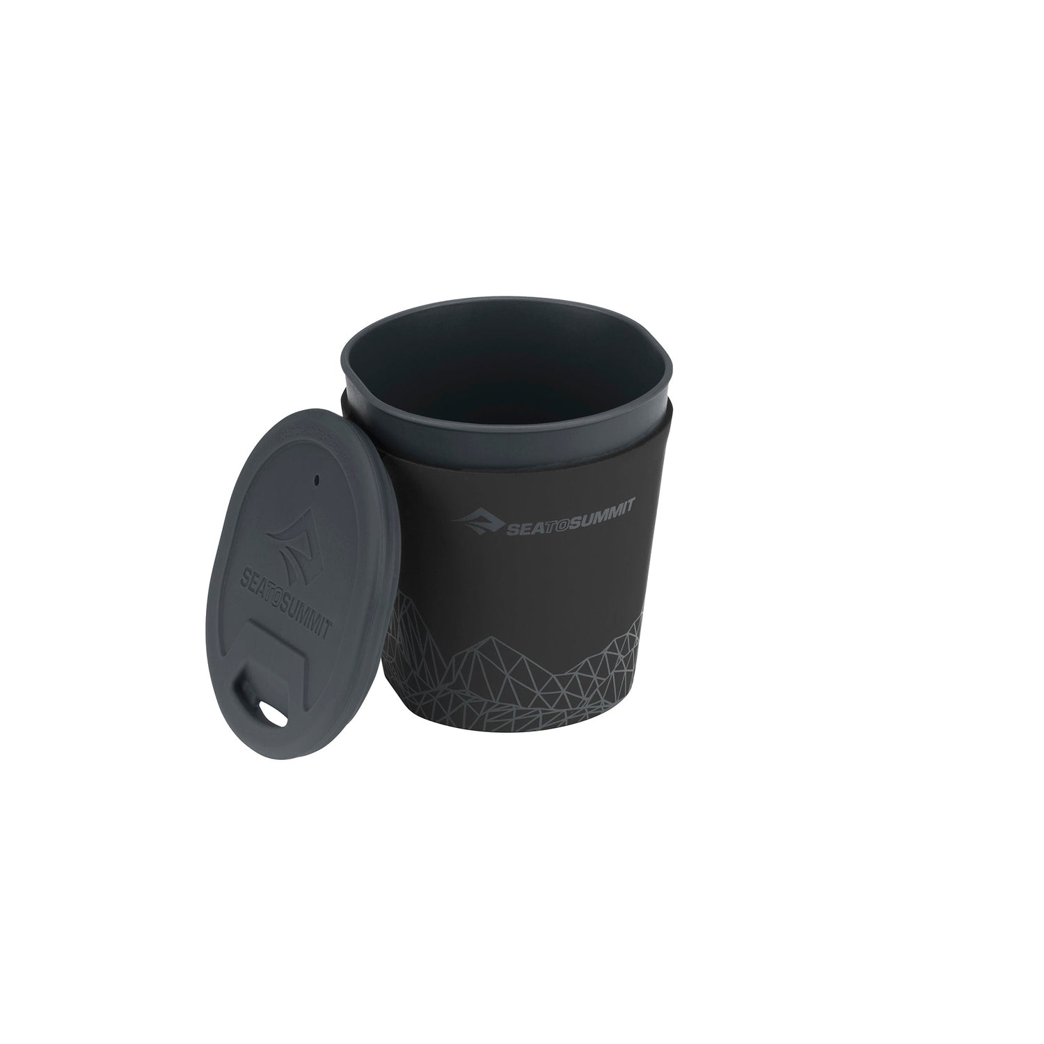 Delta Light Camp Set 2.2 _ two person camping dinner set _ cutlery grayDelta Light Camp Set 2.2 _ two person camping dinner set _ mug gray