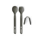 Frontier Ultralight Cutlery Set - Long Handle Spoon & Spork