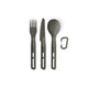 Frontier Ultralight Cutlery Set - Fork, Spoon & Knife