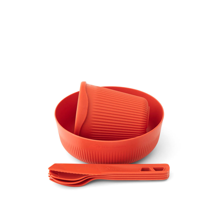 Spicy Orange || Passage Dinnerware Set - (6 Piece)
