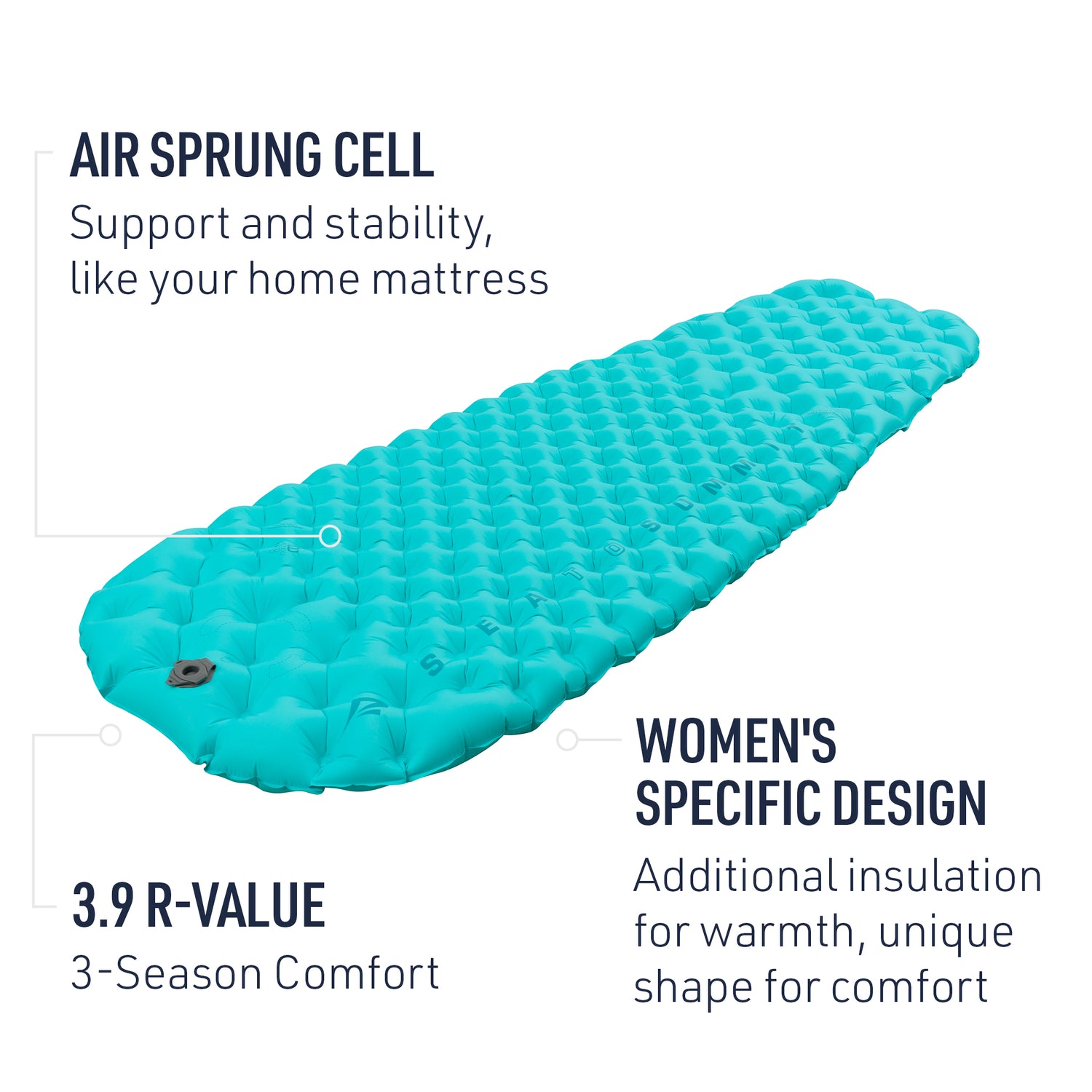 Women's Comfort Light Insulated Air Sleeping Pad