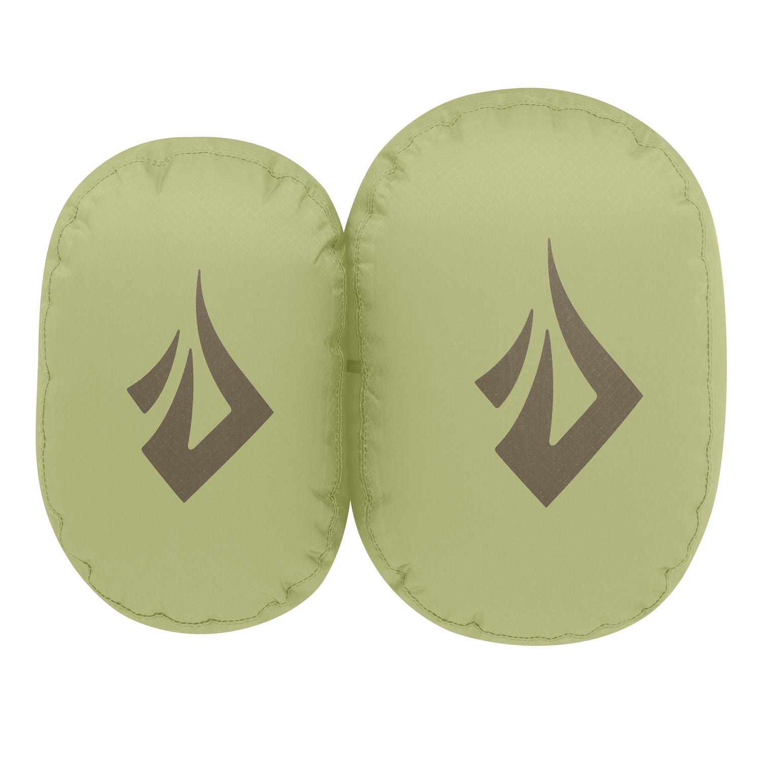Oval shape stows simply and efficiently in your pack