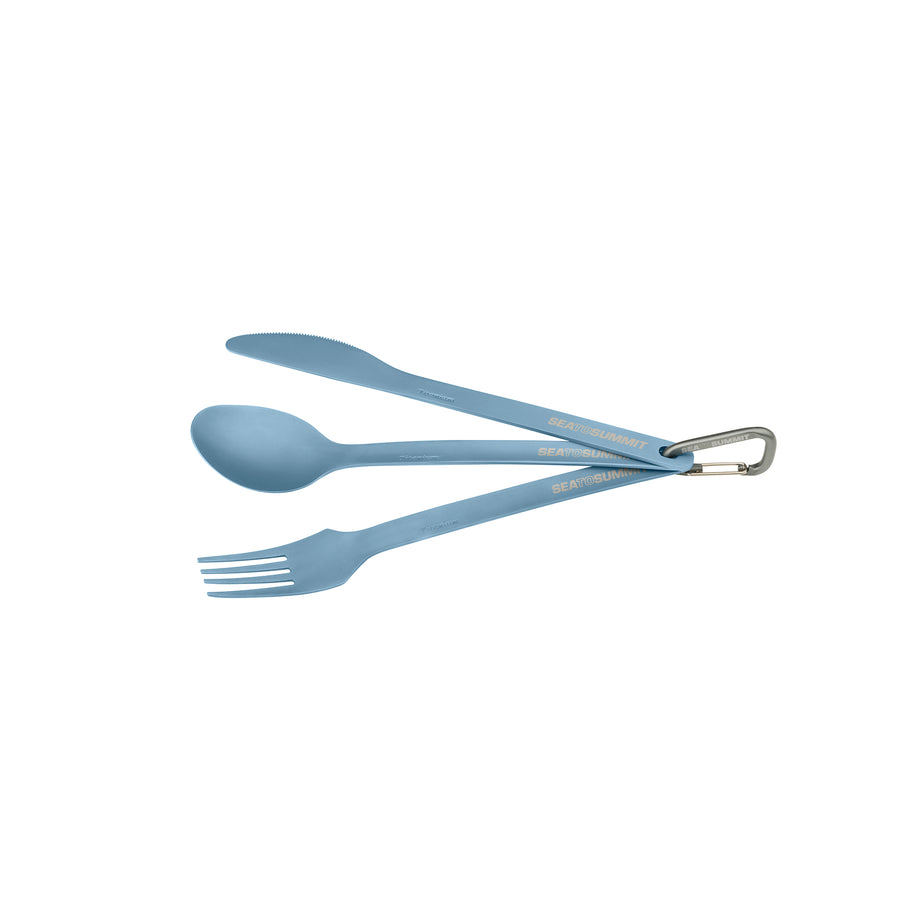 Titanium Spoon, Fork & Knife Set (Like New)