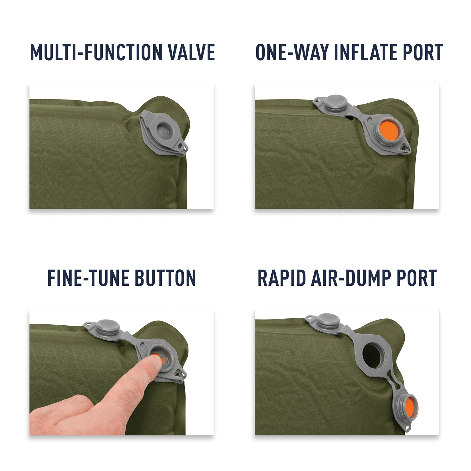 Camp Plus Self-Inflating Sleeping Pad XPEL Valve